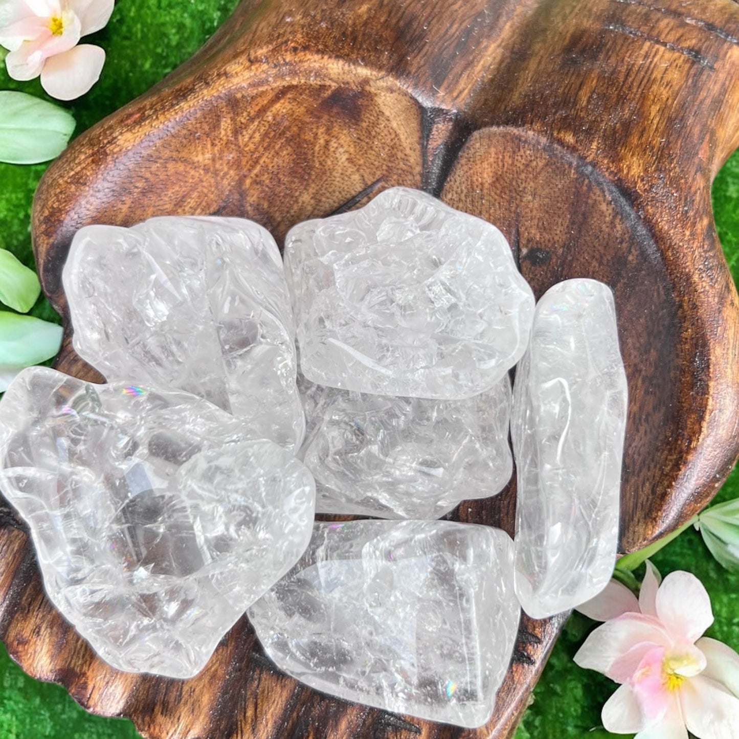 TUMBLE STONES || FIRE & ICE QUARTZ