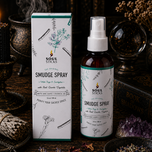 SMUDGE SPRAY || WHITE SAGE & EUCALYPTUS AURA MIST