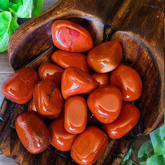TUMBLE STONES || RED JASPER