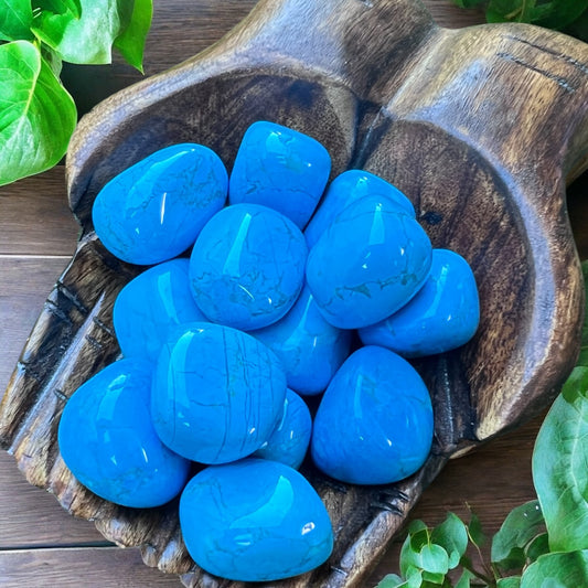 TUMBLE STONES || BLUE HOWLITE