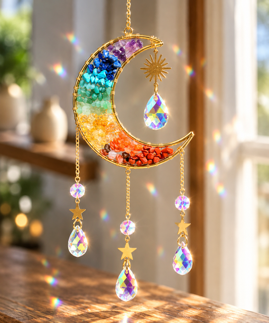 SUN CATCHER || CHAKRA MOON