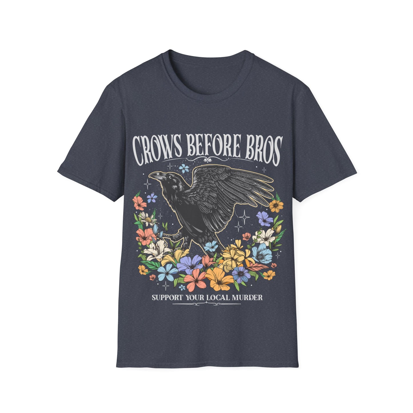 T-SHIRT | CROWS BEFORE BROS (WHITE WRITING)