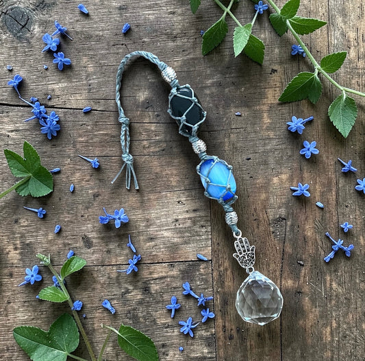 SUN CATCHER || HAMSA HAND PROTECTION SUNCATCHER