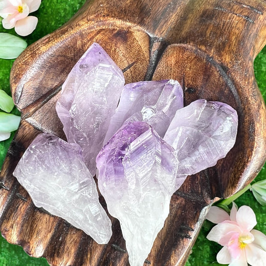 ROUGH STONES || AMETHYST POINTS