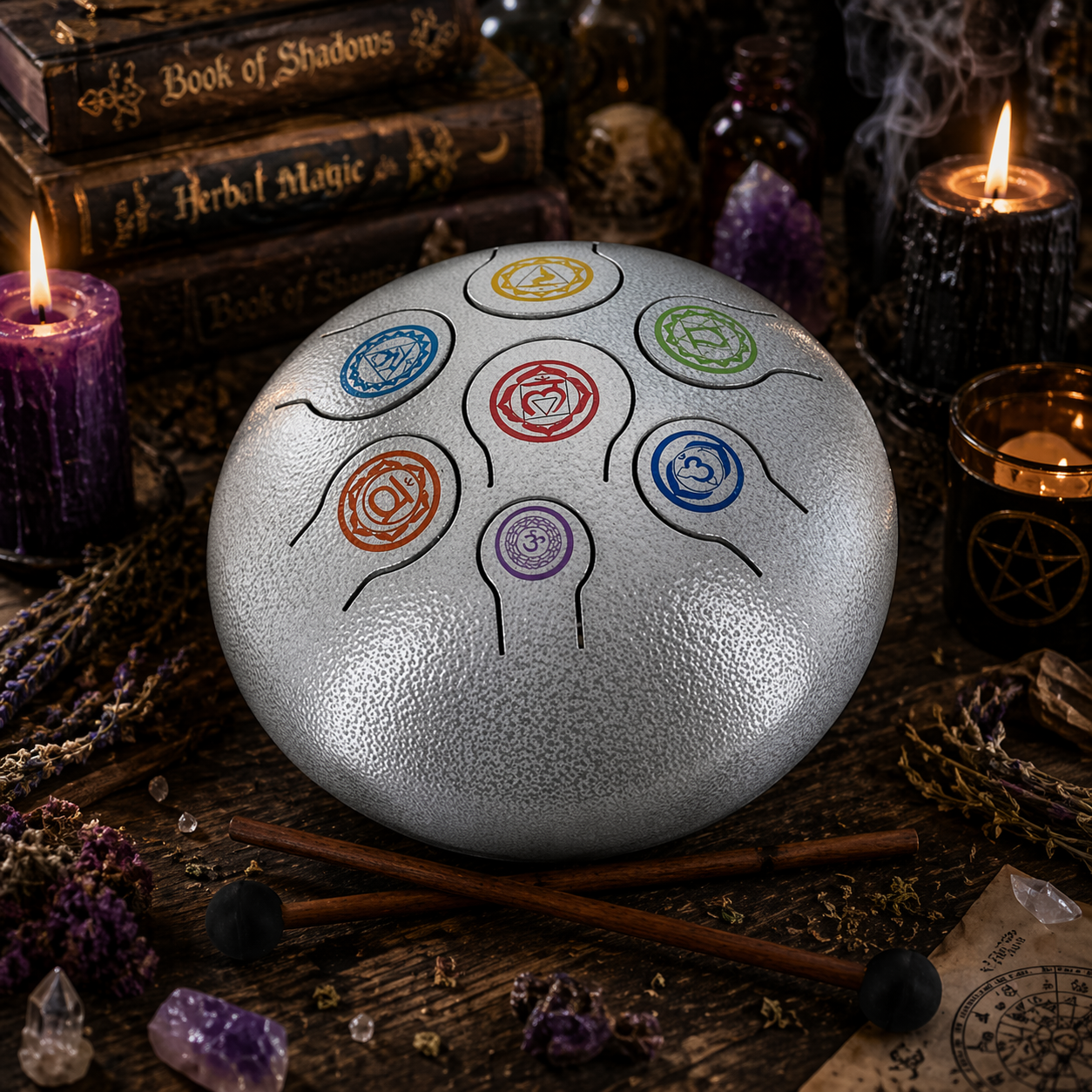 DRUMS || IRON TONGUE HAPI DRUM - CHAKRA