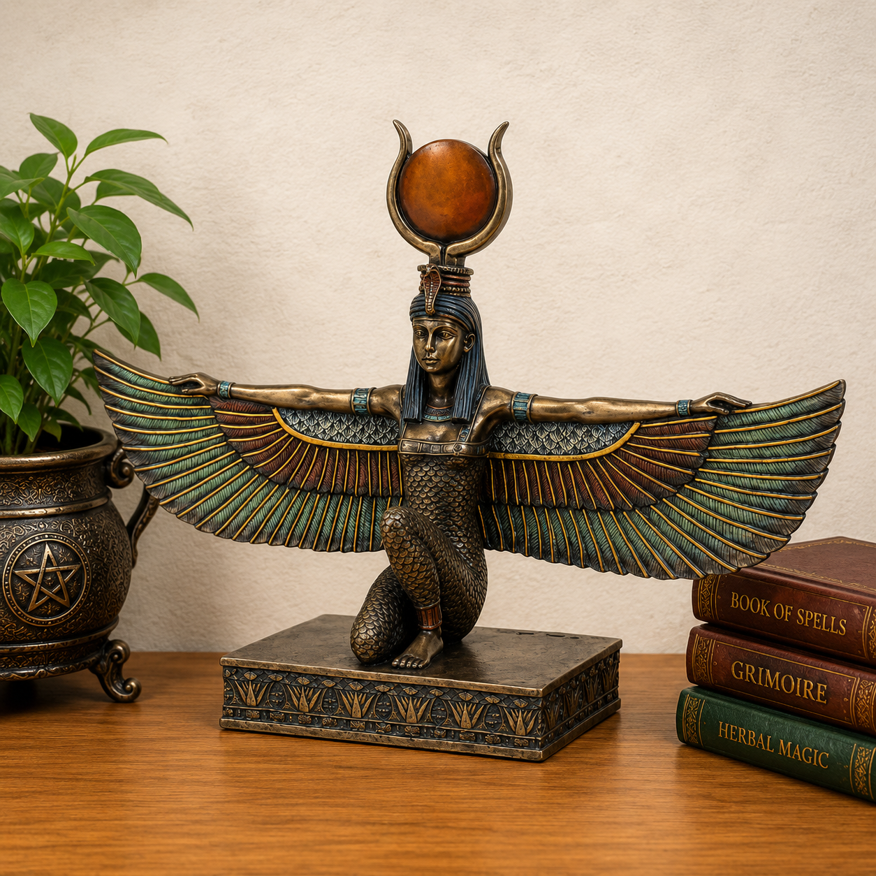 STATUE || ISIS - EGYPTIAN GODDESS OF MAGIC, HEALING & DIVINE FEMININE WISDOM