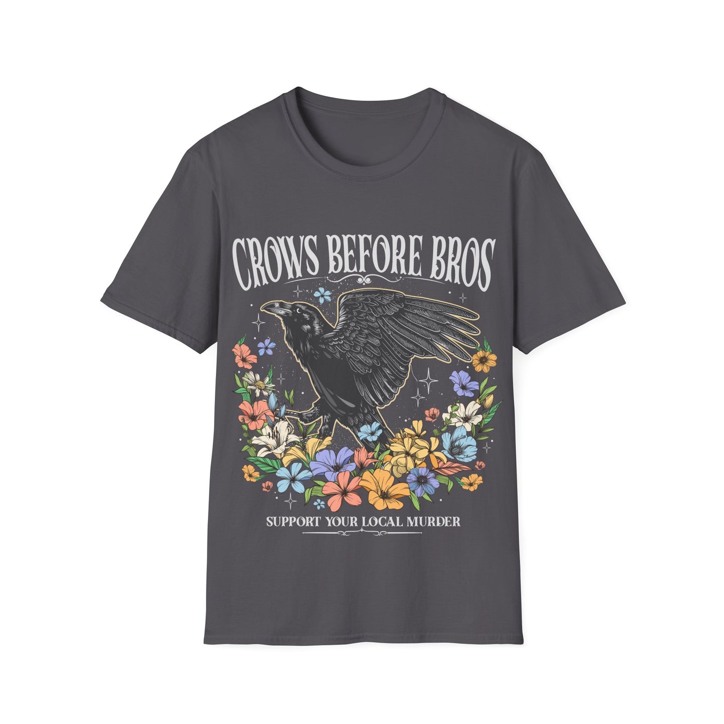 T-SHIRT | CROWS BEFORE BROS (WHITE WRITING)