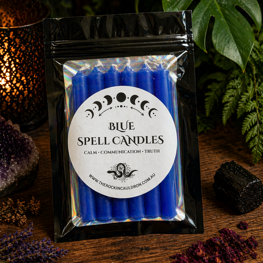 CANDLES || BLUE SPELL CANDLES