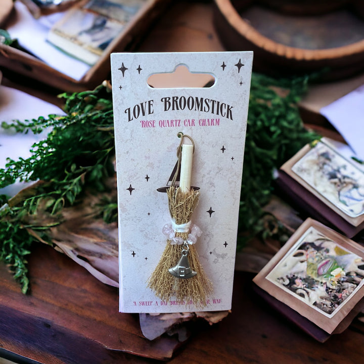 BESOM || WITCHES MINI BROOM CAR CHARMS