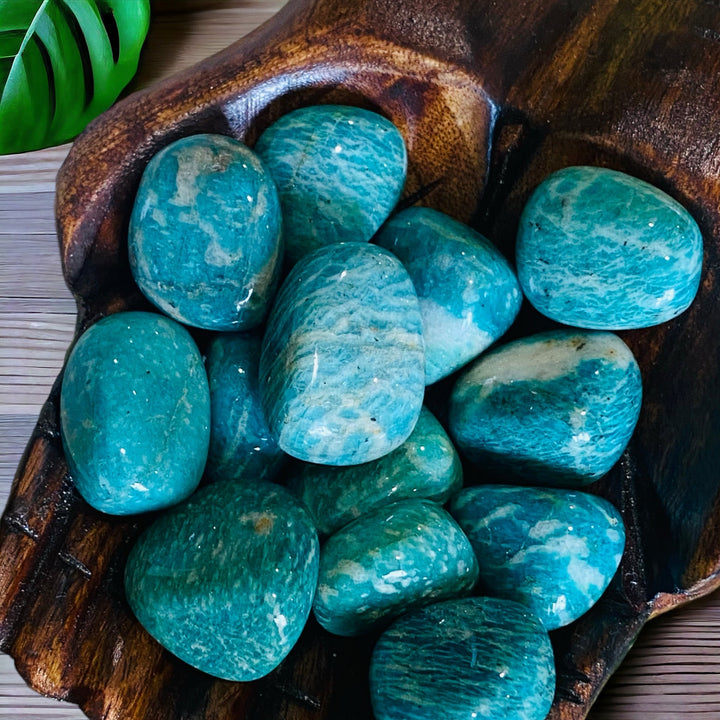 TUMBLE STONES || AMAZONITE