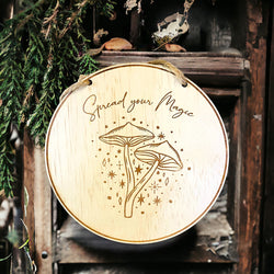 WALL HANGING || WOODEN ROUND PLAQUES