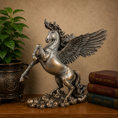 STATUE || PEGASUS - WINGED HORSE OF FREEDOM, MAGIC & HIGHER POSSIBILITY