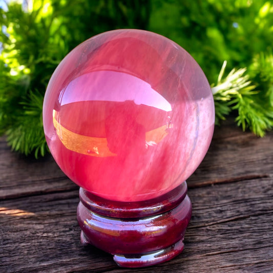 SPHERE || STRAWBERRY OBSIDIAN