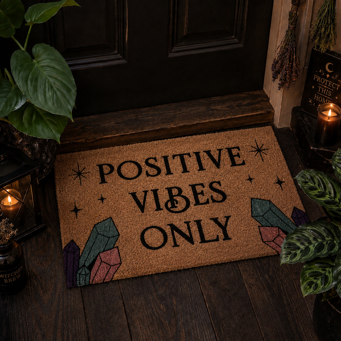 DOORMAT || POSITIVE VIBES ONLY