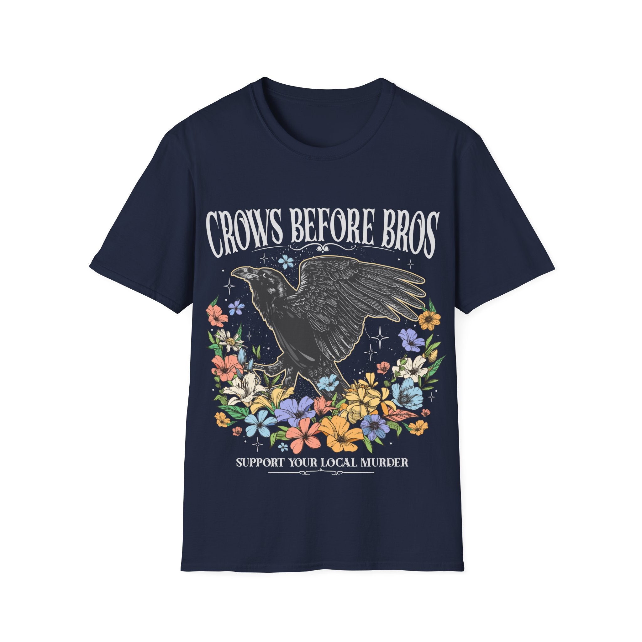 T-SHIRT | CROWS BEFORE BROS (WHITE WRITING)