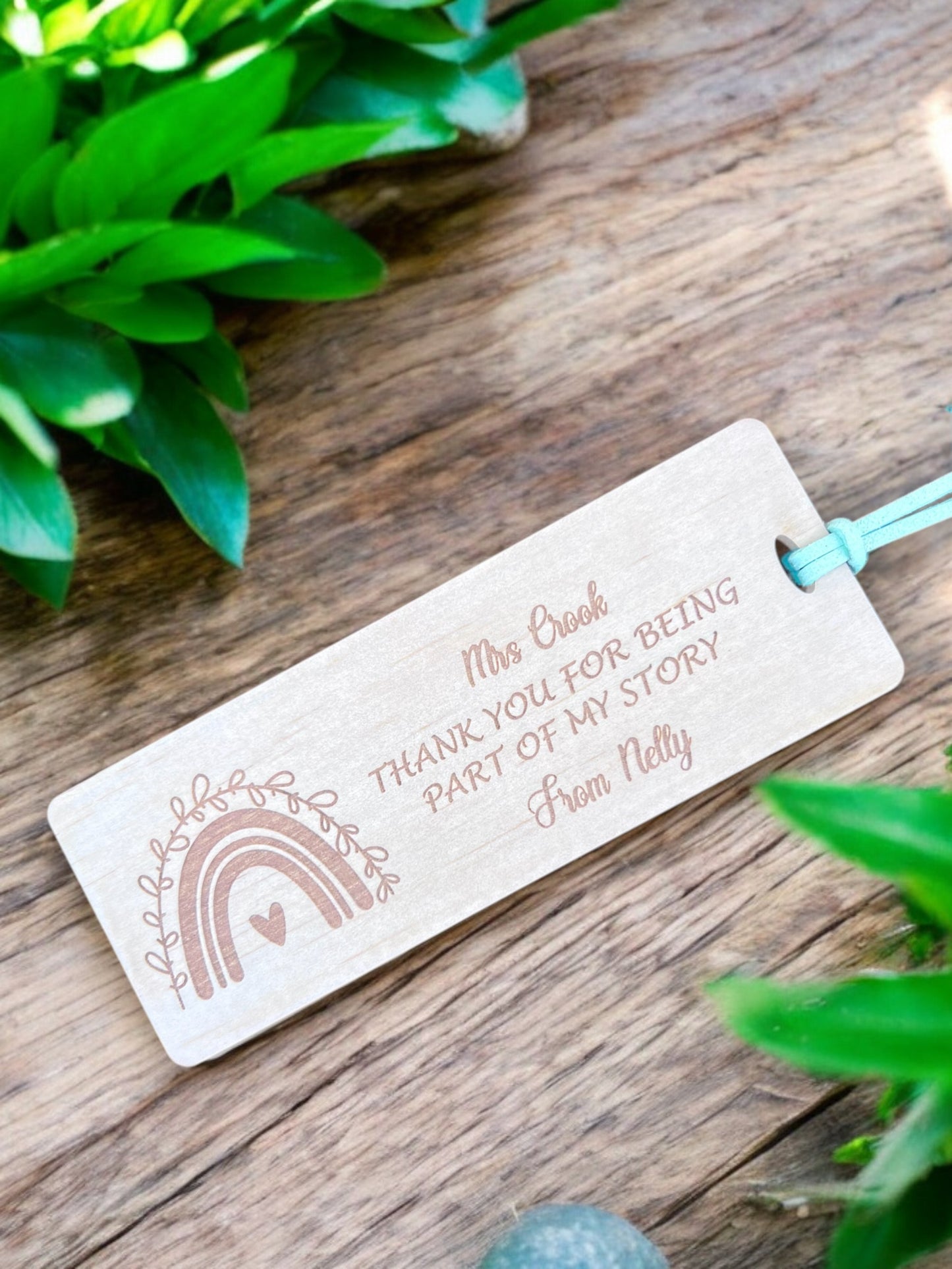 PERSONALISED GIFTS || TEACHER GIFT BOOKMARKS