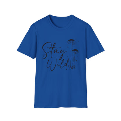 T-SHIRTS | STAY WILD - (BLACK WRITING)