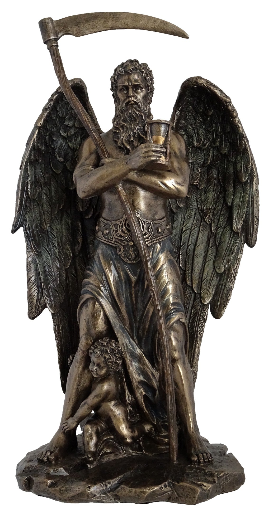STATUE || CHRONOS - GREEK GOD OF TIME, WISDOM & DIVINE TIMING