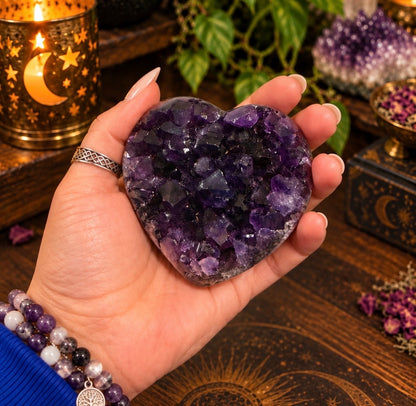 CLUSTERS || AMETHYST HEART