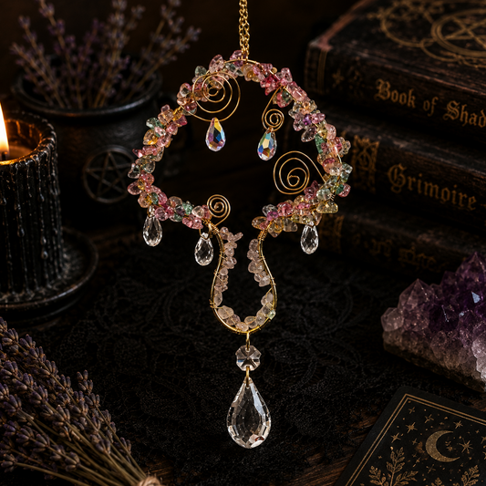 SUN CATCHER || CRYSTAL MUSHROOM