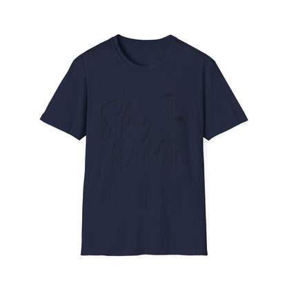 T-SHIRTS | STAY WILD - (BLACK WRITING)
