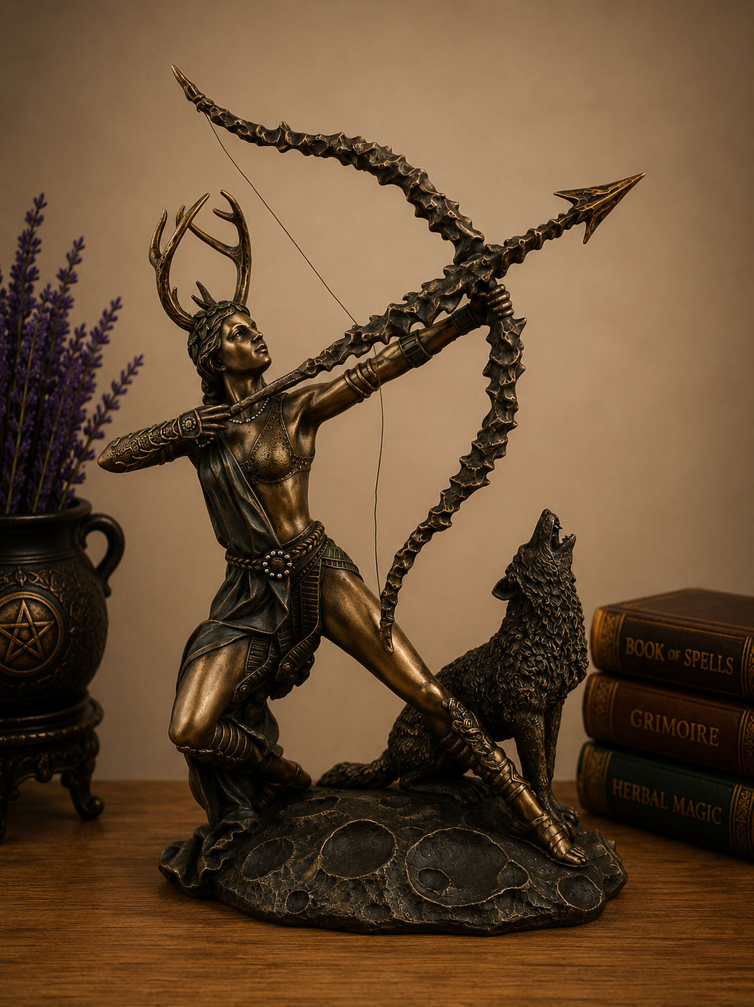 STATUE || ARTEMIS - GREEK GODDESS OF THE MOON, WILDERNESS & DIVINE FEMININE