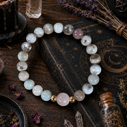 BRACELET || AMAZONITE & QUARTZ