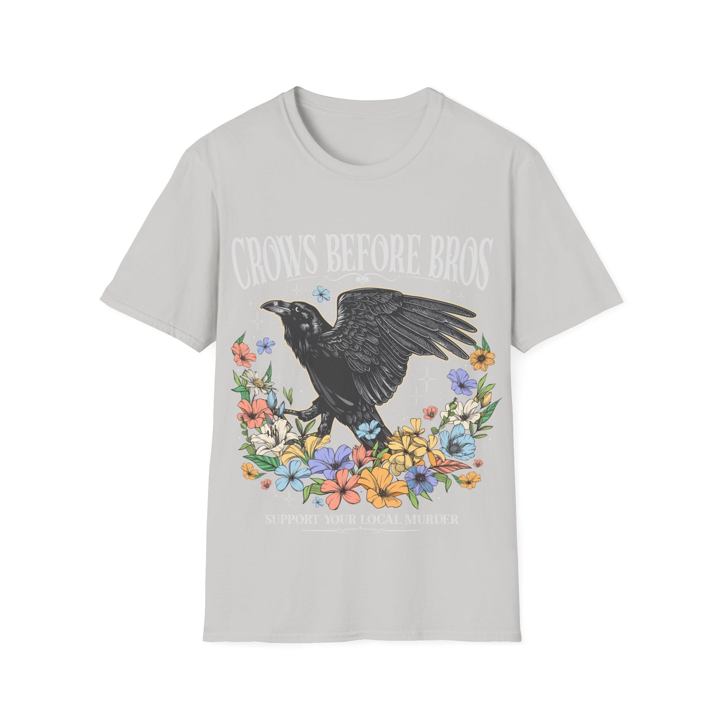 T-SHIRT | CROWS BEFORE BROS (WHITE WRITING)