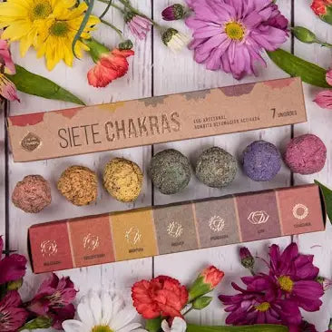 SMUDGE STICK || 7 CHAKRA SMUDGE BOMB SET