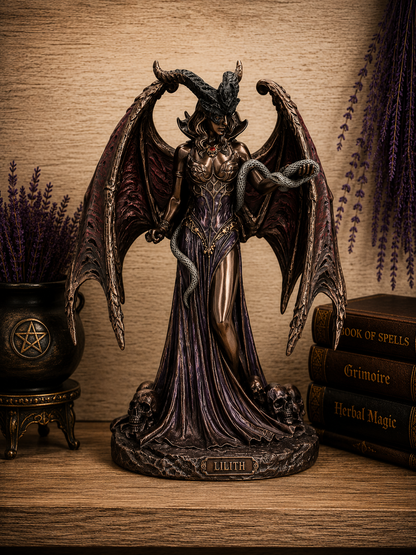 STATUE || LILITH - THE FIRST WOMAN, DIVINE FEMININE OF SHADOW, INDEPENDENCE & UNTAMED POWER