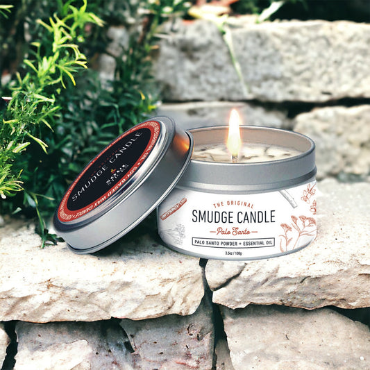 CANDLES || SMUDGE CANDLE - PALO SANTO
