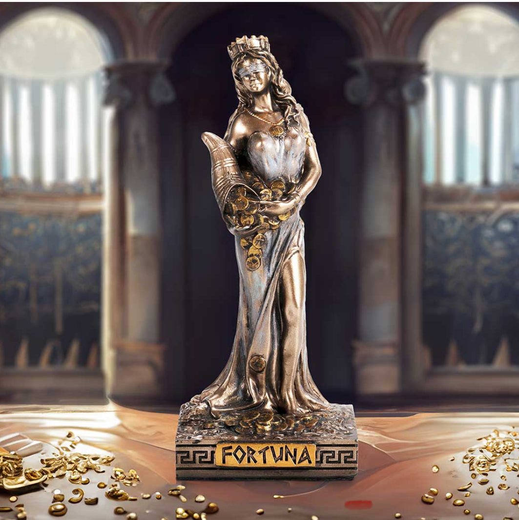 STATUE || LADY FORTUNA - GODDESS OF FORTUNE, CHANCE & PROSPERITY STATUE - PRE ORDER