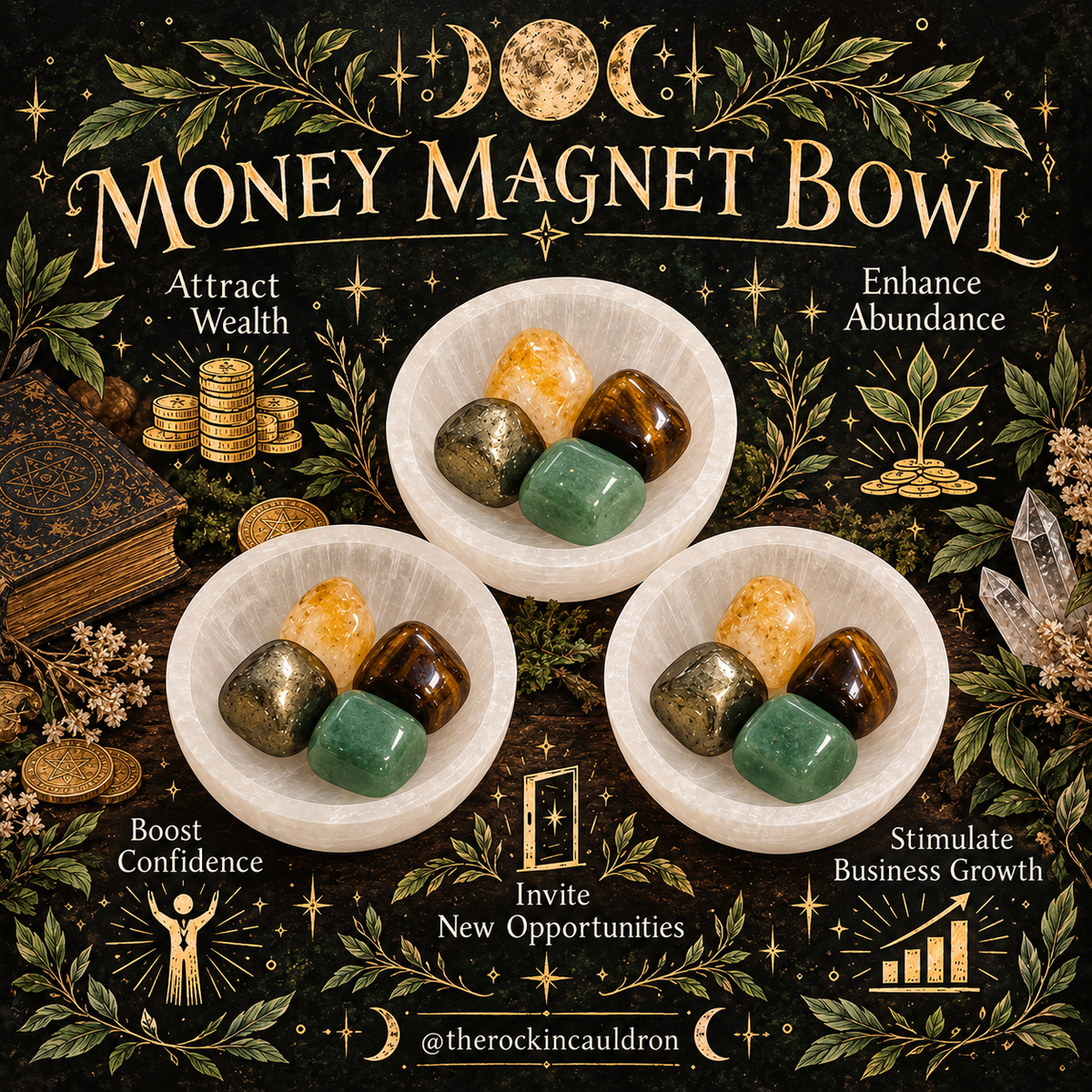 CRYSTAL KIT || THE MONEY MAGNET BOWL