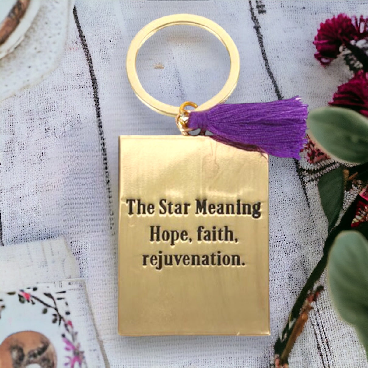 KEYRINGS || TAROT CARD KEYRINGS