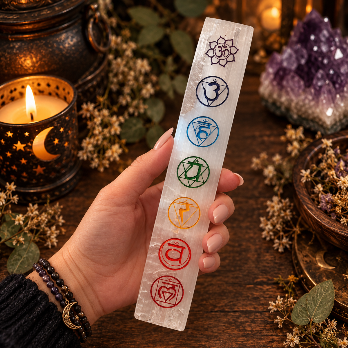 CHARGING BAR || SELENITE - CHAKRA