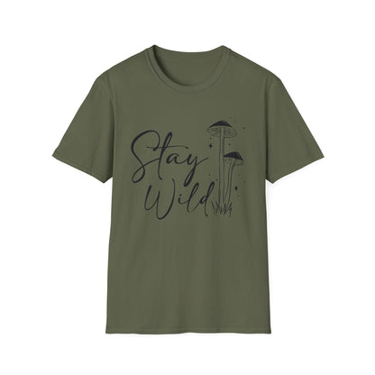 T-SHIRTS | STAY WILD - (BLACK WRITING)