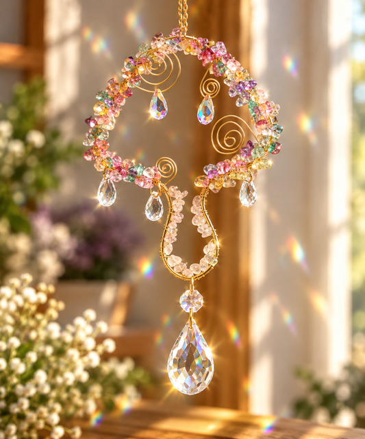 SUN CATCHER || CRYSTAL MUSHROOM