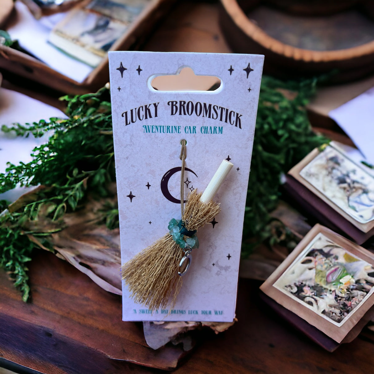 BESOM || WITCHES MINI BROOM CAR CHARMS