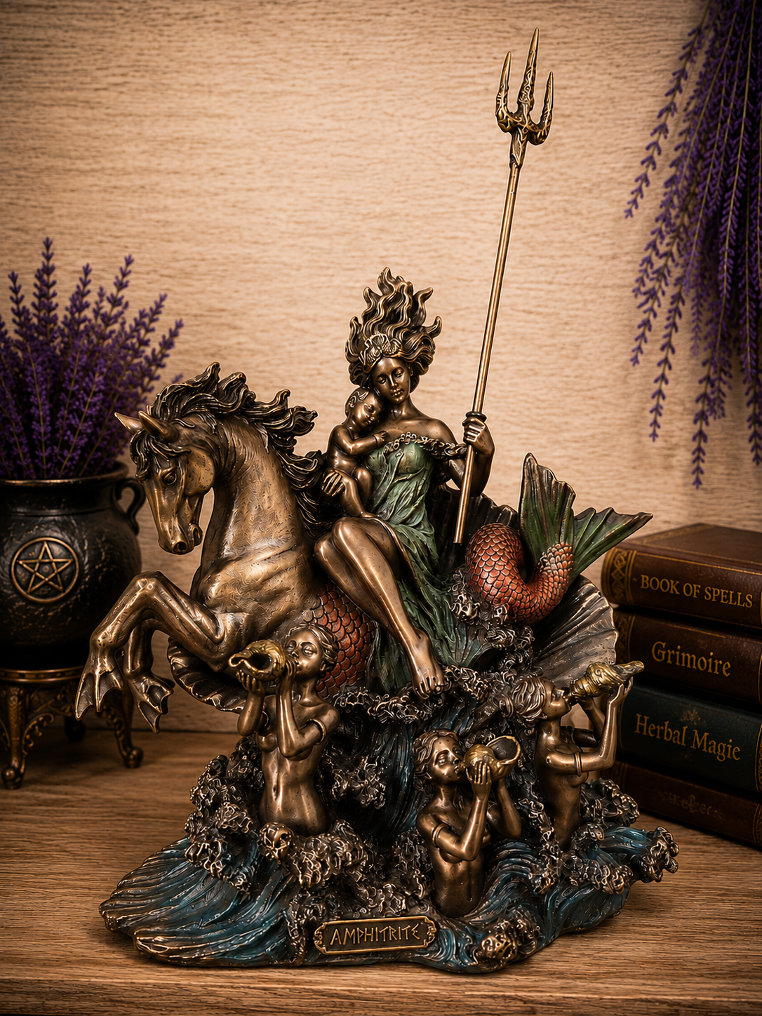 STATUE || AMPHITRITE - GODDESS OF THE SEA, EMOTION & DIVINE FLOW