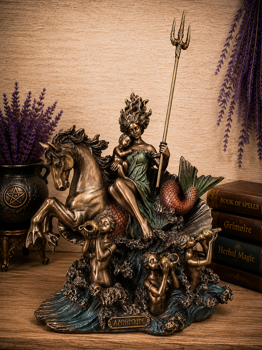 STATUE || AMPHITRITE - GODDESS OF THE SEA, EMOTION & DIVINE FLOW