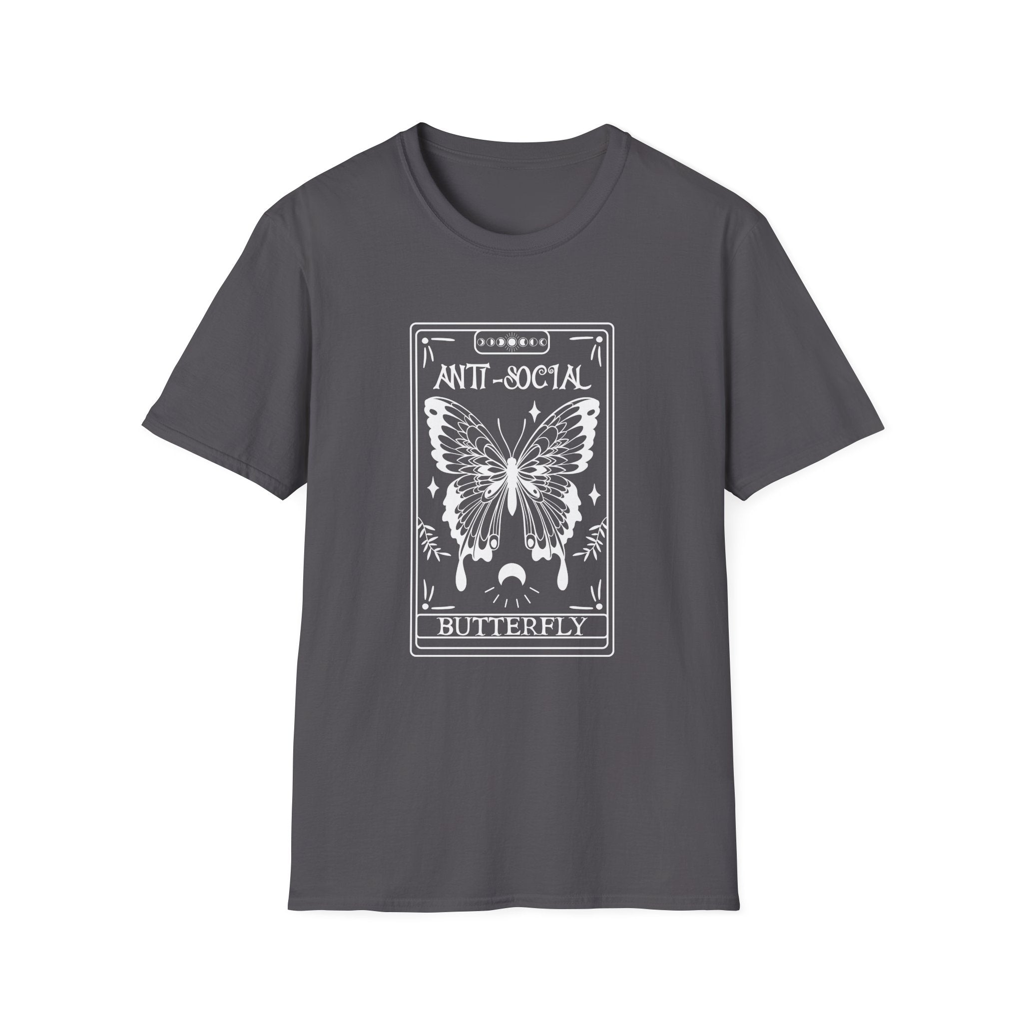 T-SHIRT | ANTI-SOCIAL BUTTERFLY TAROT (WHITE WRITING)