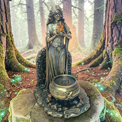 STATUE || BRIGID - CELTIC GODDESS OF HOME, HEARTH & HEALING, FIRE & SUN - PRE ORDER