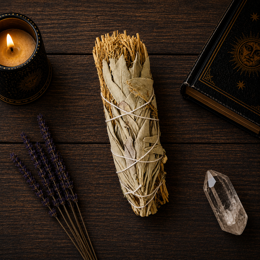 SMUDGE STICK || WHITE SAGE WITH COPAL