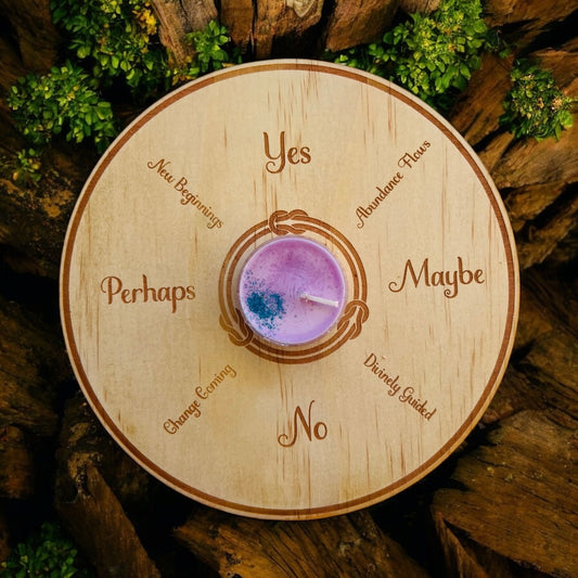 DIVINATION TOOLS || PENDULUM / PYROMANCY BOARD