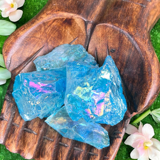 ROUGH STONES || BLUE AURA QUARTZ