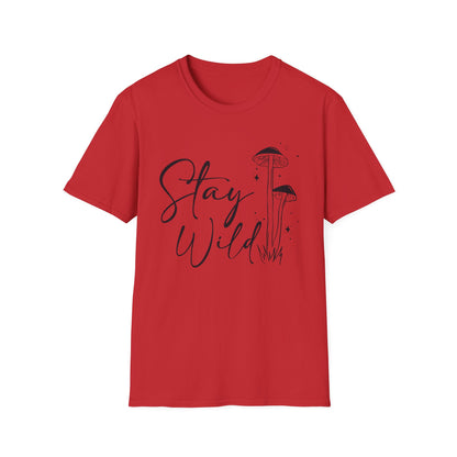 T-SHIRTS | STAY WILD - (BLACK WRITING)