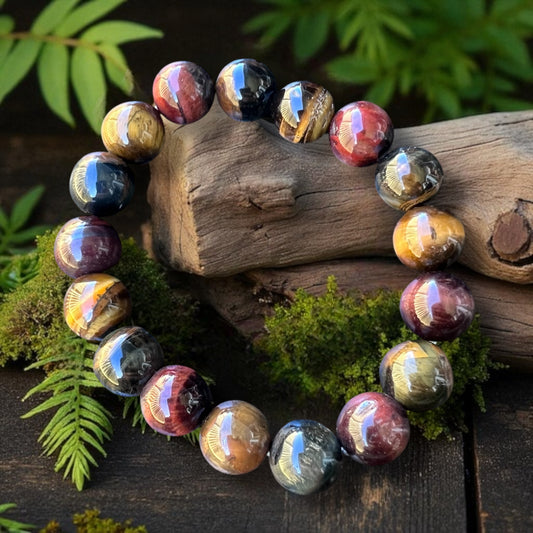 BRACELET || TRIPLE TIGER EYE