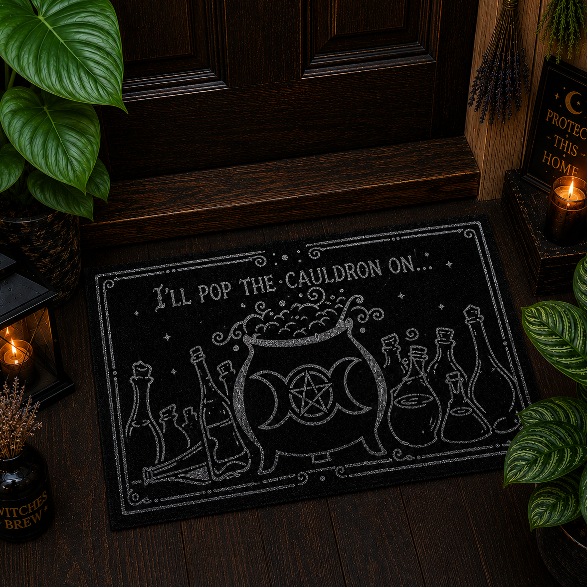DOORMAT || LET ME POP THE CAULDRON ON