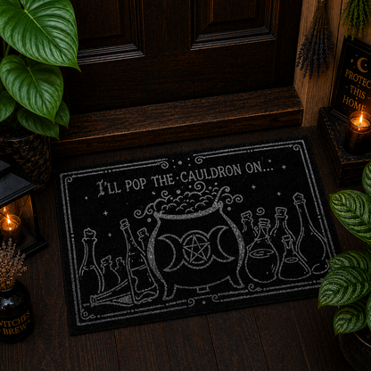 DOORMAT || LET ME POP THE CAULDRON ON