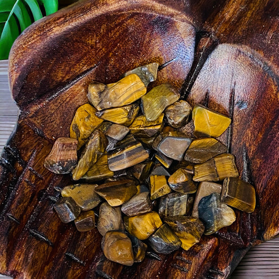 CRYSTAL CHIPS || TIGER EYE